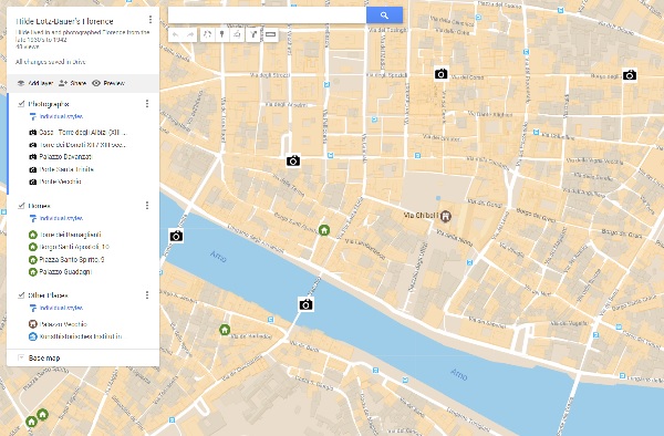 Where Hilde lived and worked in Florence