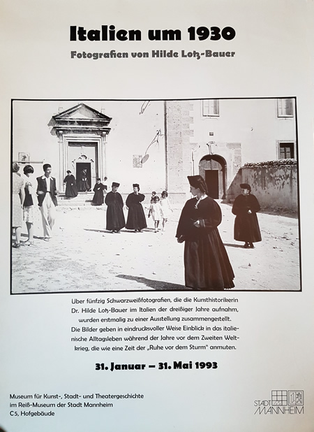 Hilde Lotz-Bauer Mannheim poster